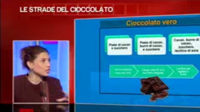 Sara Farnetti a Tg2 Insieme - Cioccolato