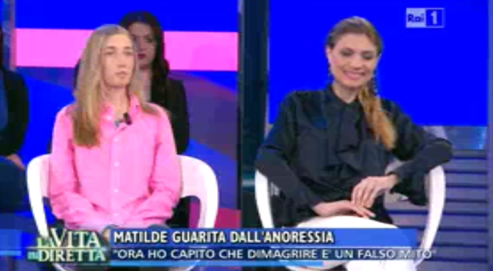 LA VITA IN DIRETTA - anoressia