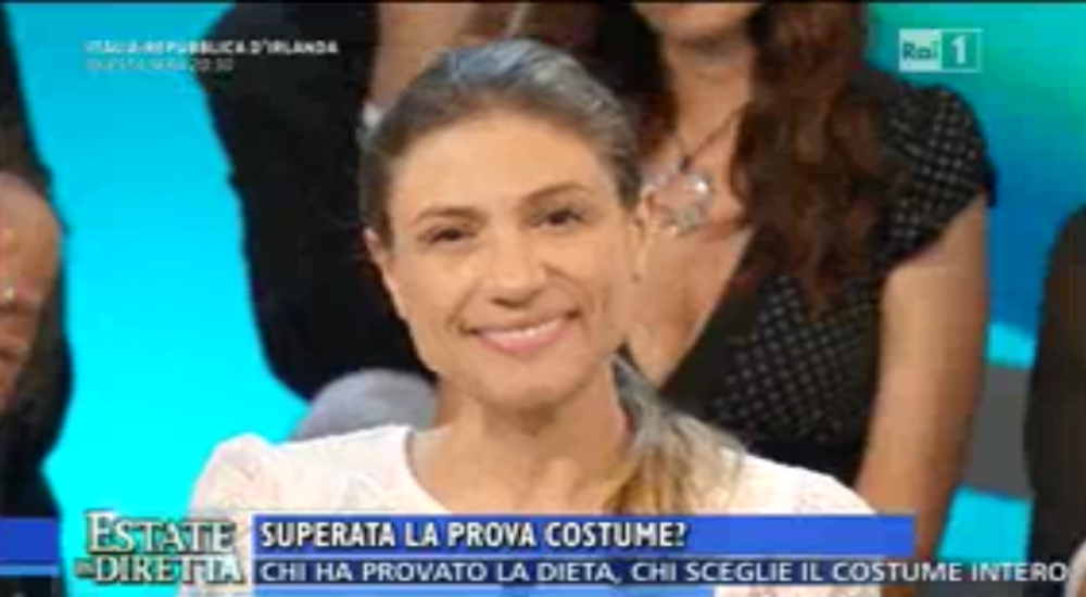 la vita in diretta - prova costume